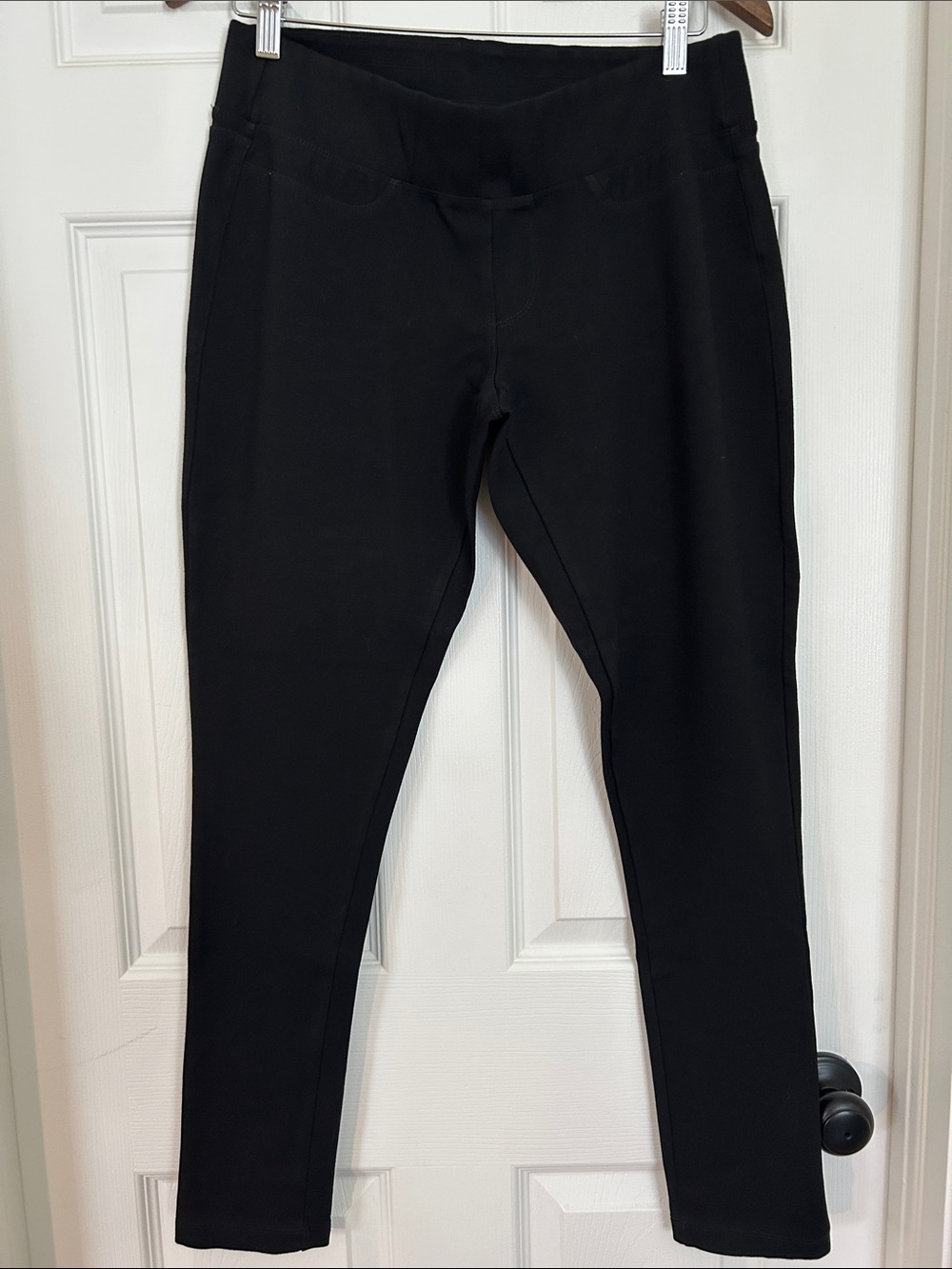 Figs Black Skinny Scrub Pants